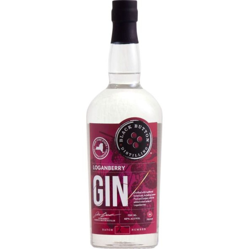 Black Button Loganberry Gin