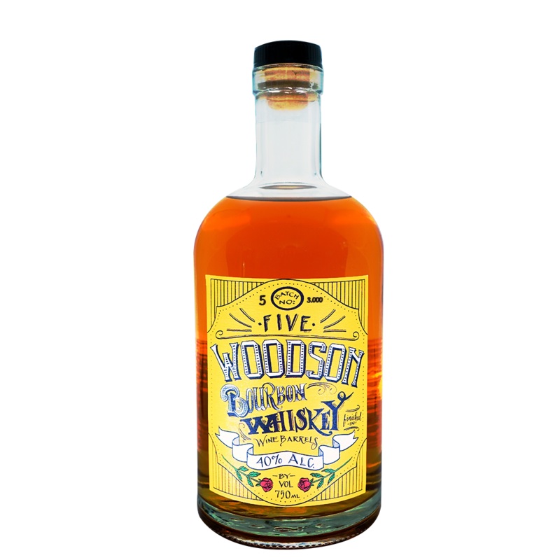 Woodson Batch 5 (Maize Label) Bourbon Whiskey
