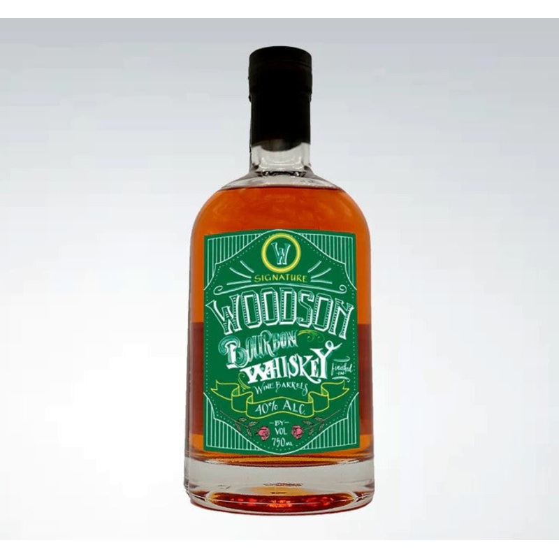 Woodson Green And Gold Bourbon Whiskey