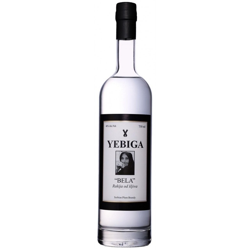Yebiga 'Bela' Rakija od Sljiva Plum Brandy