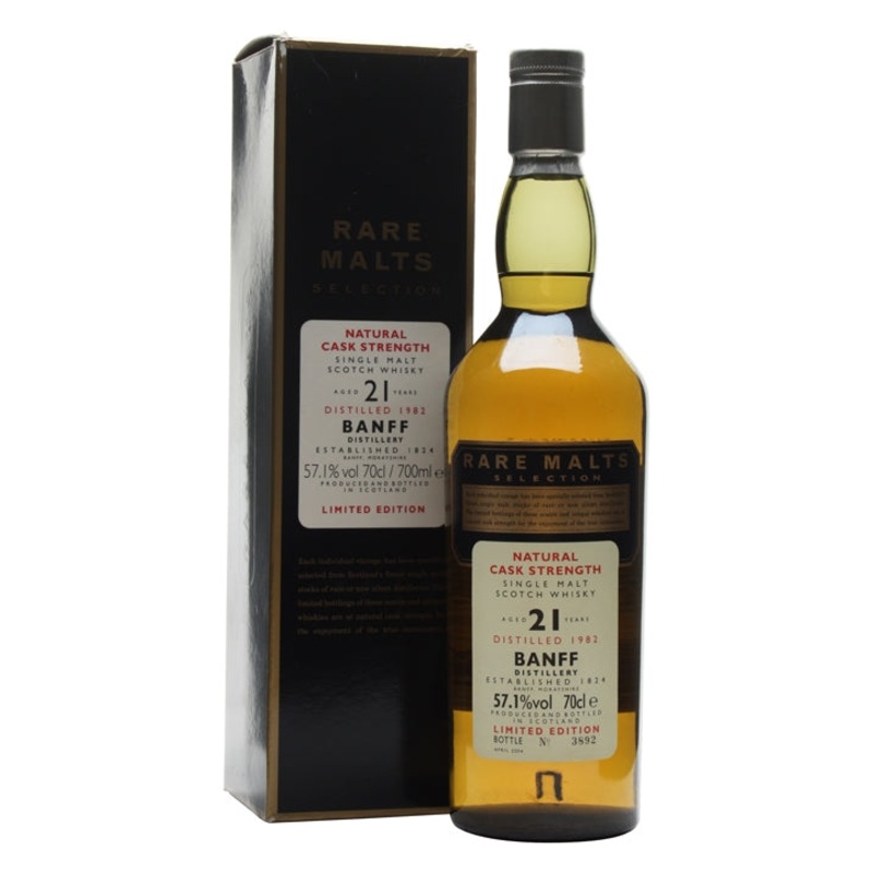 Banff 1982 21 Year Old Rare Malts Highland Single Malt Scotch Whisky | 700ML