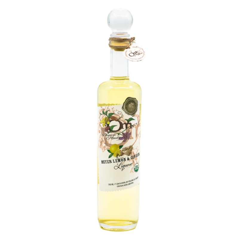 Organic Mixology Meyer Lemon & Ginger Organic Liqueur