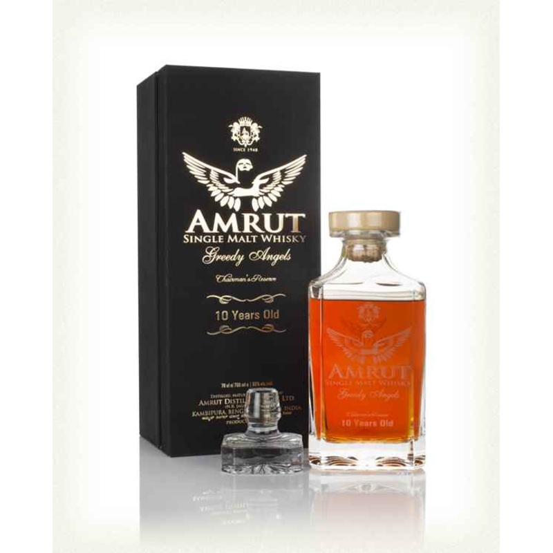 Amrut 10 Year Old Greedy Angels (2019 Release) Whisky | 700ML