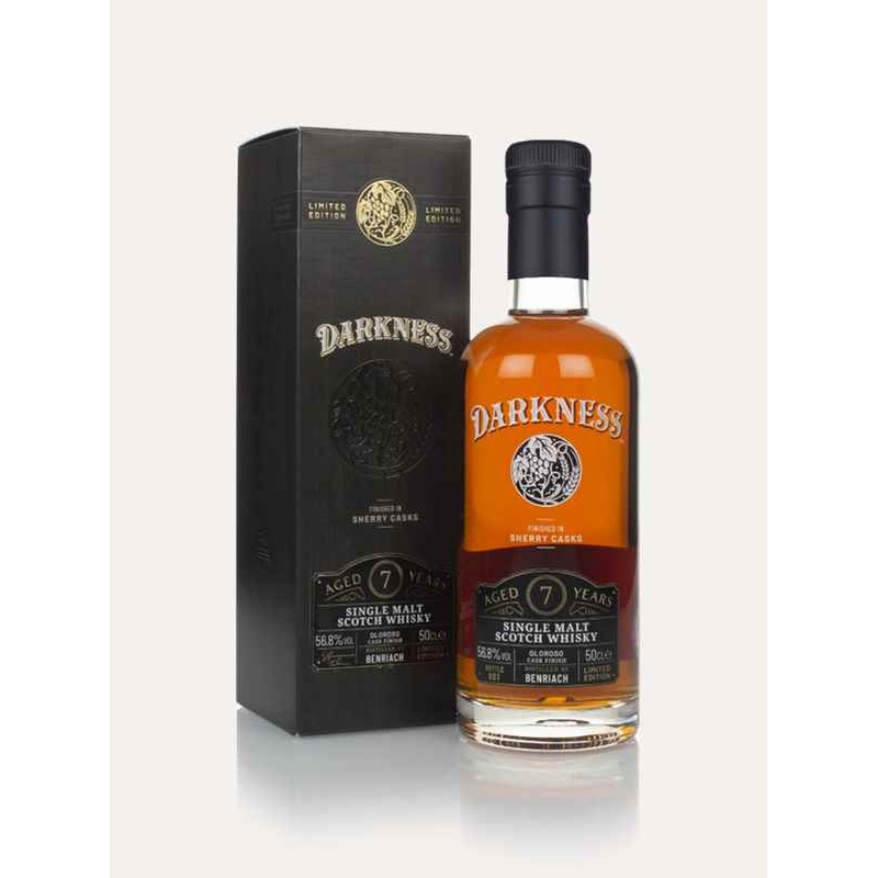 Benriach 7 Year Old Oloroso Cask Finish (Darkness) Scotch Whisky | 500ML