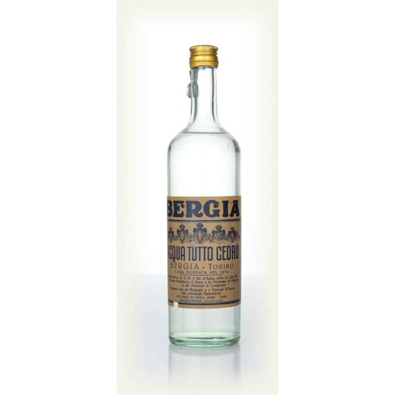 Bergia Acqua Tutto Cedro - 1949-1959 Spirit | 1L