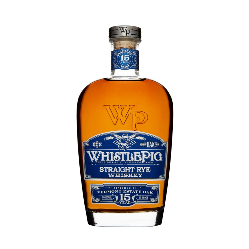 WhistlePig 15 Year Old Vermont Oak Estate Rye Whiskey