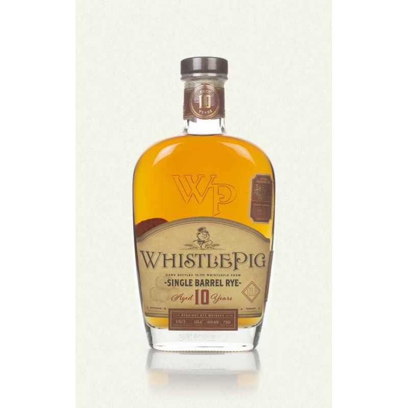 WhistlePig 10 Year Old Single Barrel (cask 72181) Rye Whiskey