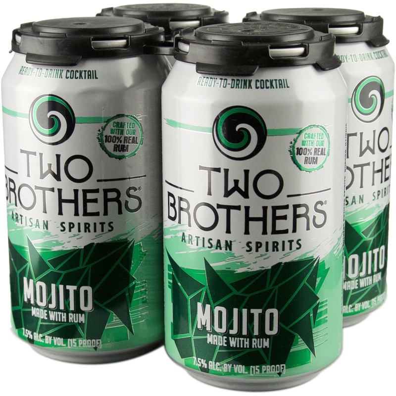 Two Brothers Artisan Spirits Mojito Ready to Drink Cocktail