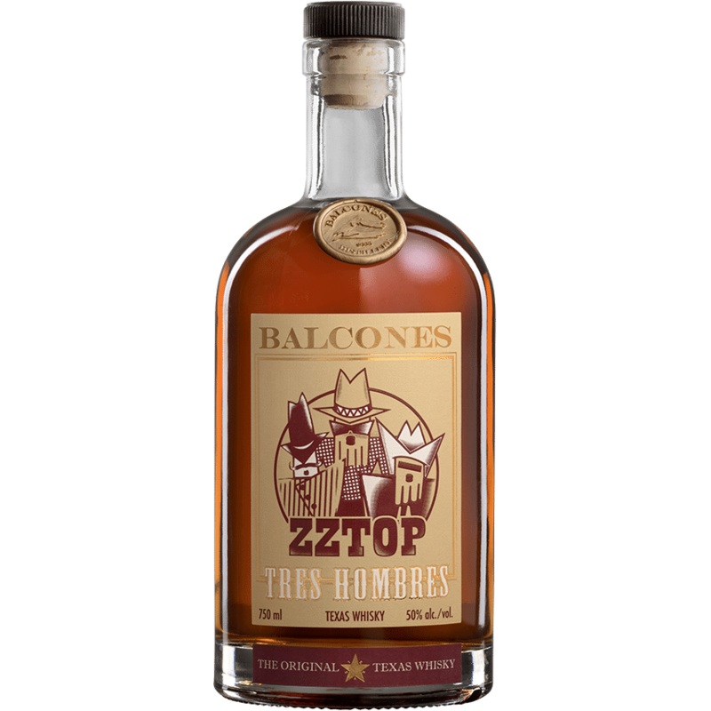Balcones ZZTOP Tres Hombres Texas Whiskey