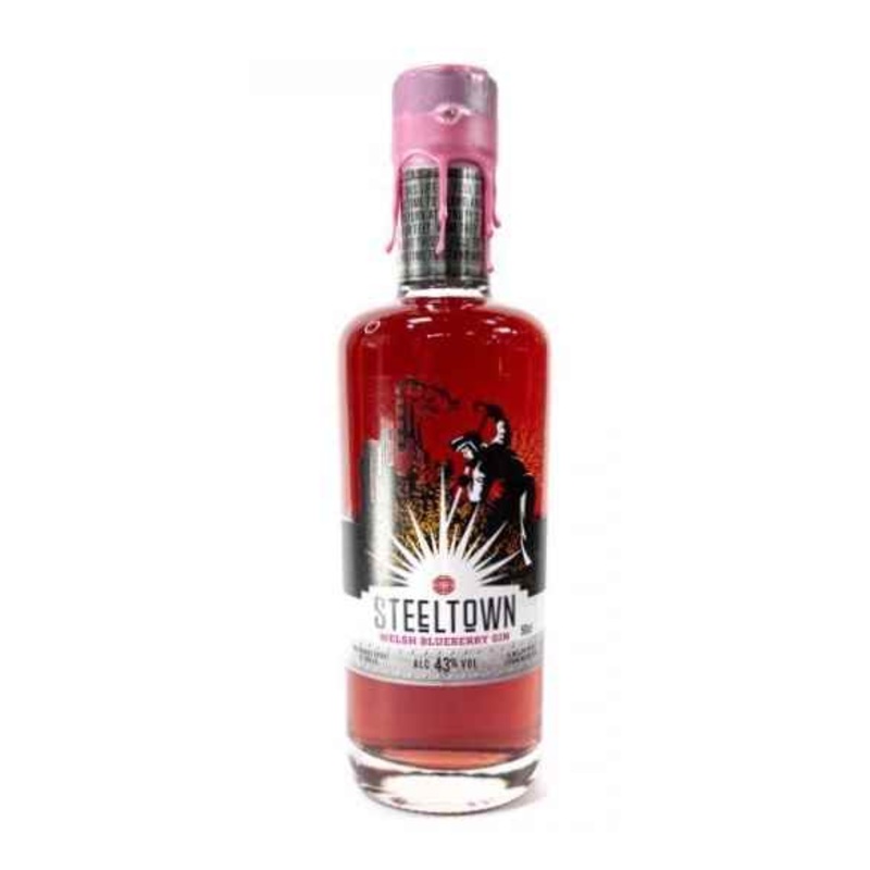 Steeltown Welsh Blueberry Gin | 500ML