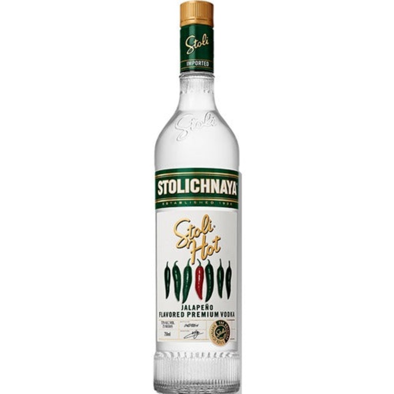 Stolichnaya Hot Jalapeo Flavoured Vodka | 700ML