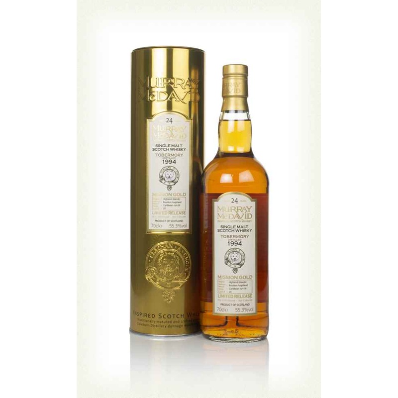 Tobermory 24 Year Old 1994 (cask 20) - Mission Gold (Murray McDavid) Single Malt Whiskey | 700ML