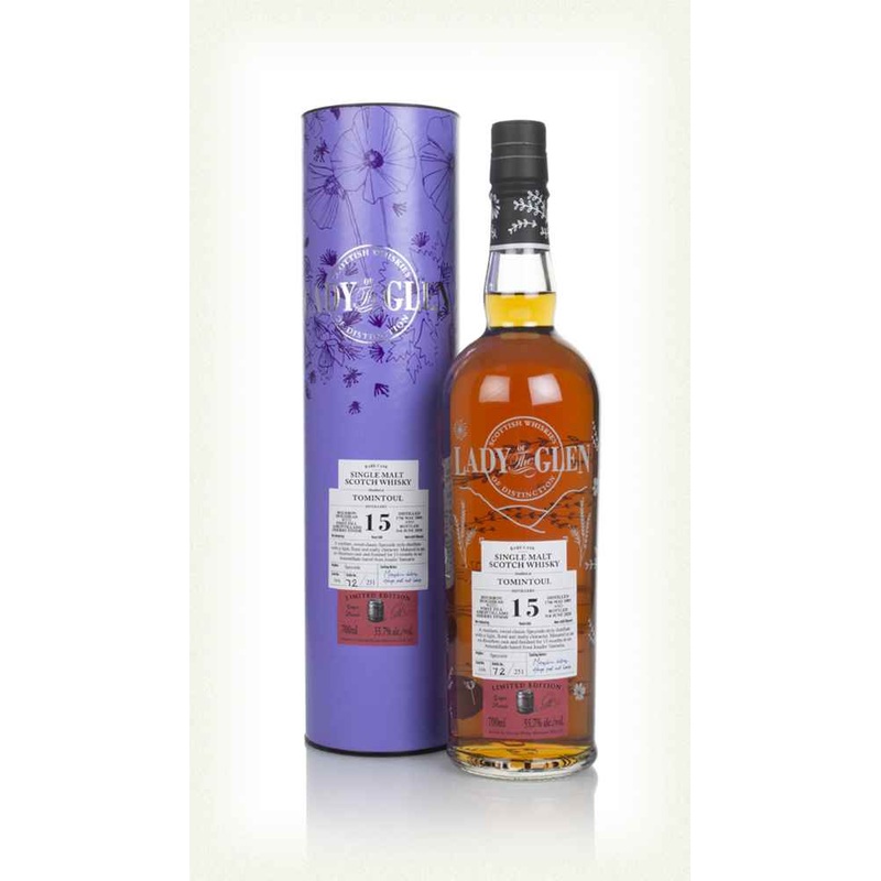 Tomintoul 15 Year Old 2005 (cask 19A) - Lady of the Glen (Hannah Whisky Merchants) Single Malt Whiskey | 700ML