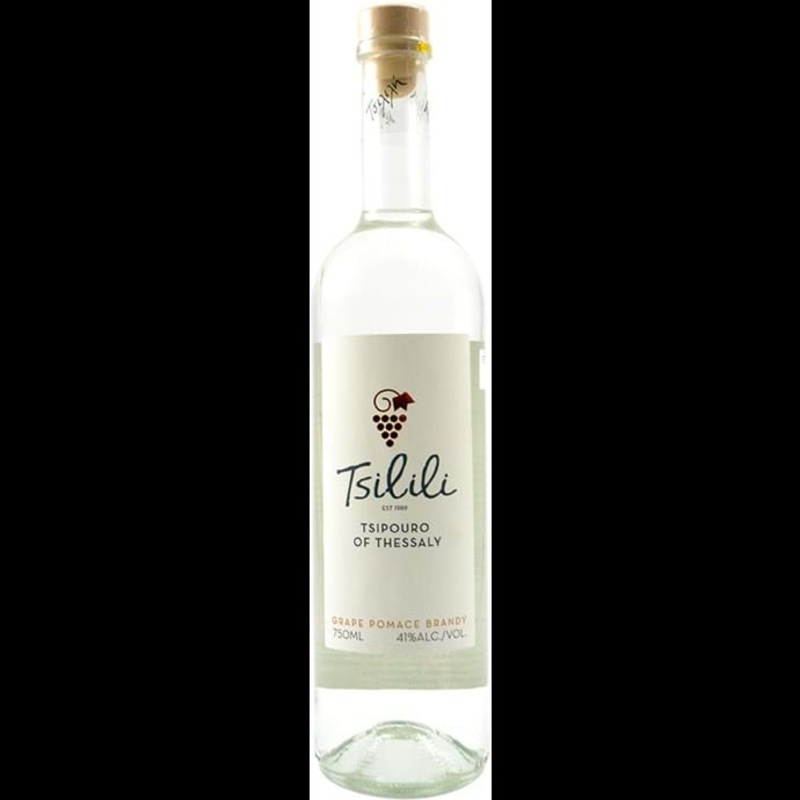 Tsilili Tsipouro of Thessaly Grape Pomace Brandy